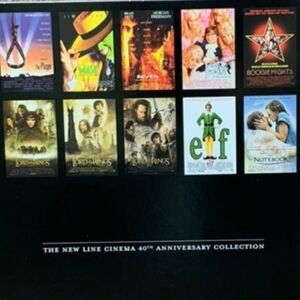 NEW The New Line Cinema 40th Anniversary Collection 17 DVD  Lord Of Rings Mask